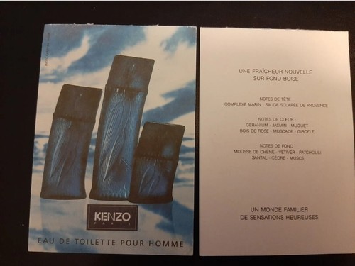 Carte parfumée perfume - carte,