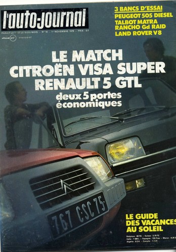 Auto journal 19 - l'auto,