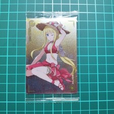 Sword Art Online Alice Swimsuit Card NO.016 Unopened Pack Collectible Duty Payé