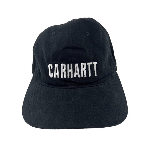 Carhartt black canvas cap - black,