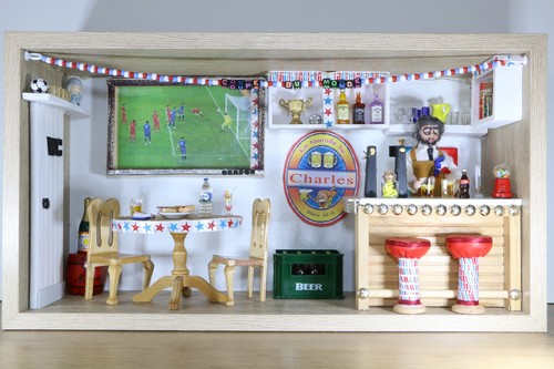 Vitrine miniature illuminé - vitrine,