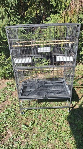 Cage oiseau 80x52x132 - cage,
