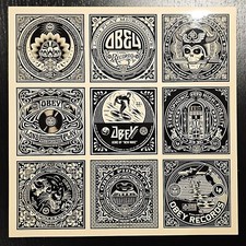 SHEPARD FAIREY – Obey – Party At the Moontower – Stickers