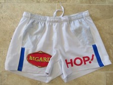 Short rugby CASTRES OLYMPIQUE porté KAPPA blanc collection L