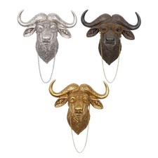 Sculpture Murale de Buffle