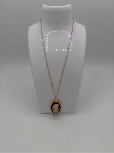 Collier camée vintage femme