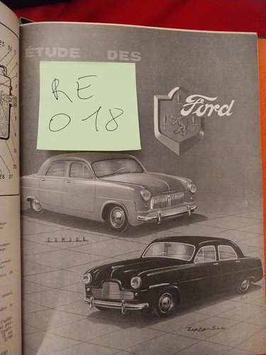 Revue technique ford - ford, zephyr