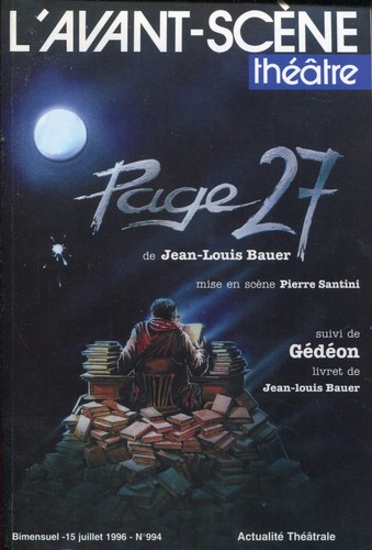 Avant scène théâtre - l'avant-scène,