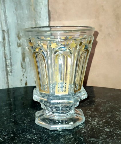 Verre gobelet ancien - , en