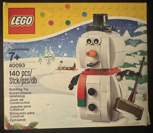 Lego 40093 bonhomme - , neige