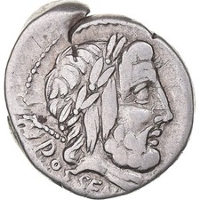 Monnaie, Rubria, Denier, 87 BC, Rome, TB+, Argent, Crawford:348/1