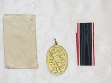 Kyffhäuser Médaille Avec Sac De Remise Et Ruban ! Allemand 1 WK