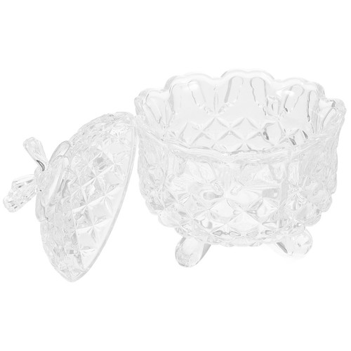 Boite verre avec couvercle - ,