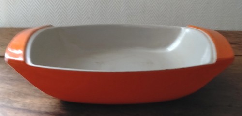 Vintage plat orange - vintage,
