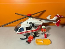 sympa  Sauveteurs / hélicoptère 4222  Playmobil ( secours pompier   ) 1254
