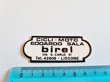 Autocollant Adhésif Moto Edoardo Sala Birel Lissone Sticker Années 80 Original