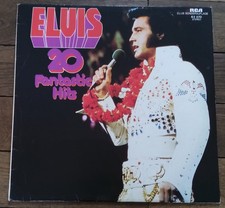 DISQUE VINYL 33 tours ELVIS PRESLEY 20 FANTASTIC HITS