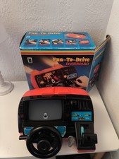 Fun to Drive Red Corvette Dashboard Racing Toy Tableau de bord 1985 PLAYMATES