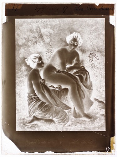 Photographie une gravure - d’une,