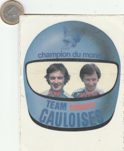 Autocollant moto tabac team - autocollant.,