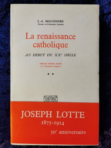 Renaissance catholique au - la,