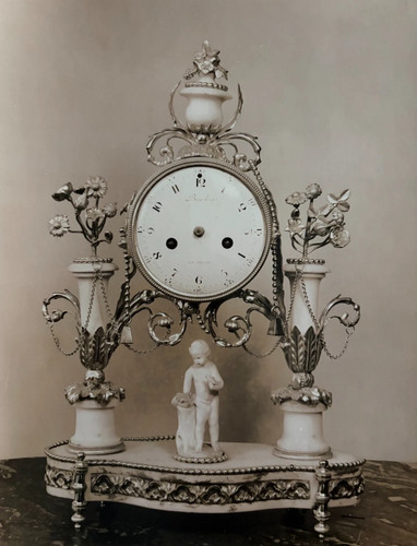 Photographie pendule bronze - photographie,