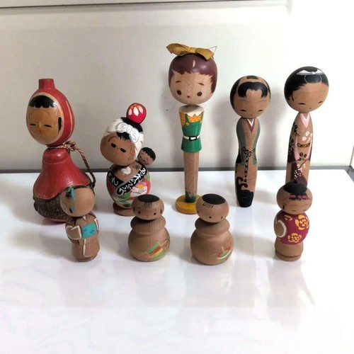 Kokeshi mini poupée créative - kokeshi,