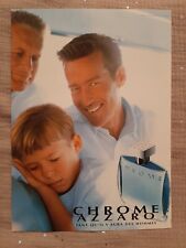Publicité papier Parfum. Azzaro Chrome de 1998 - Perfume Ad (01)