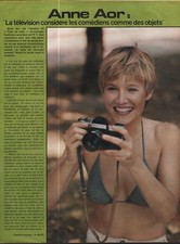 Coupure de presse Clipping 1976 Anne Aor   (1 page)