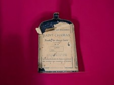 Ancienne Grande Boîte De Poudre Pour Chasse Forte Saint-Chamas 