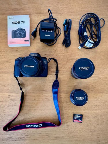 Canon eos 3 objectifs - 7d, +