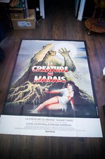SWAMP THING Monster Large French Grande Vintage Movie Poster Original 1982