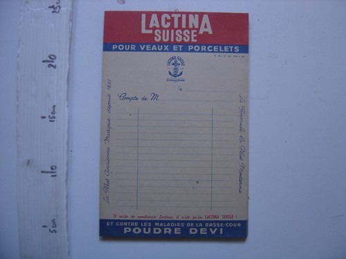 Carnet factures vierge - de,