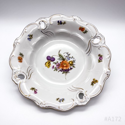 Vintage weimar porcelaine plat - weimar,