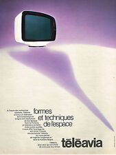 PUBLICITE ADVERTISING 024   1973   TELEAVIA   téléviseur