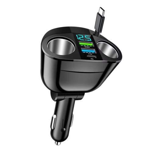 Chargeur voiture five port - voiture, pd