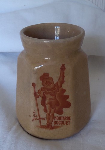 Ancien pot moutarde bocquet - ancien,