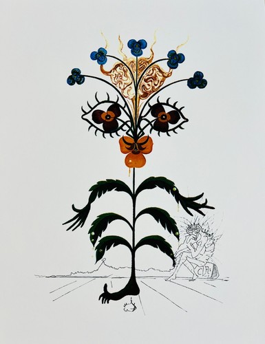 Salvador dali la pensée - la,