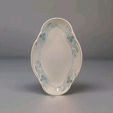 Ancien Ravier Faience Lunéville Décor Art Nouveau 1900