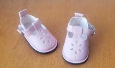 chaussure rose 55mm poupée