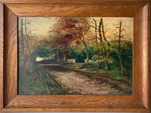 Tableau huile impressionniste - huile,