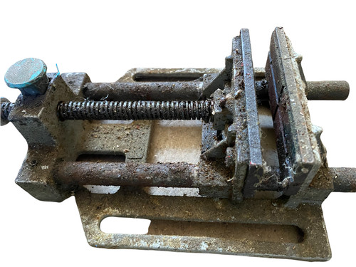 Ancien etau atelier perceuse - ancien,