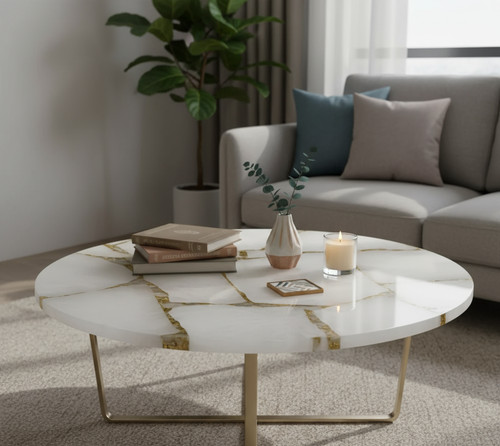 Luxury white quartz coffee - quartz,