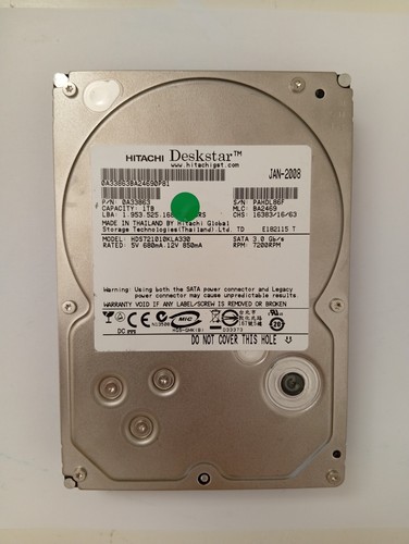 Disque dur hitachi - dur, deskstar