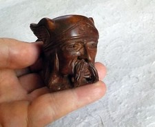 Pipe sculpté Gaulois Sequane signée BUTZ CHOQUIN St CLAUDE  - H