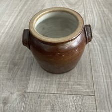 POT ANCIEN  EN GRES VERNISSE 