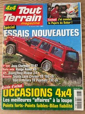 TOUT TERRAIN MAGAZINE 4X4 N°93 AVRIL 1997 PAJERO DAKAR JEEP CHEROKEE RANGE ROVER