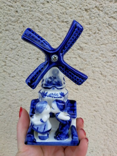 Moulin vent porcelaine - moulin, en