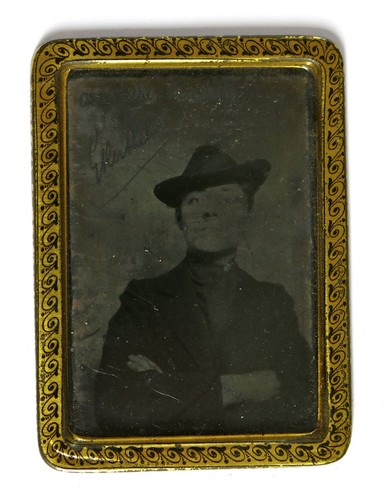 Ferrotype portrait tintype - ferrotype,,