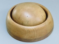 FORME À CHAPEAU DE POUPÉE, MOULE À CHAPEAU ANCIEN, EN 2 PIÈCES